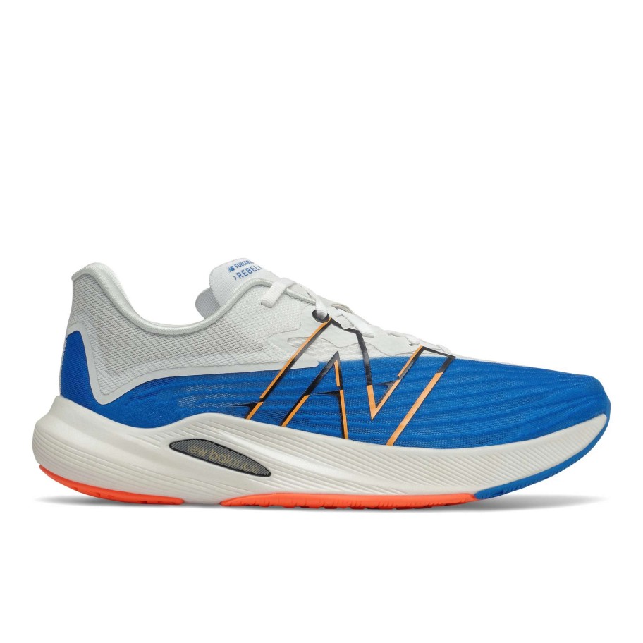 Footwear * | New Balance Men'S Fuelcell Rebel V2 (Cn Laser Blue)