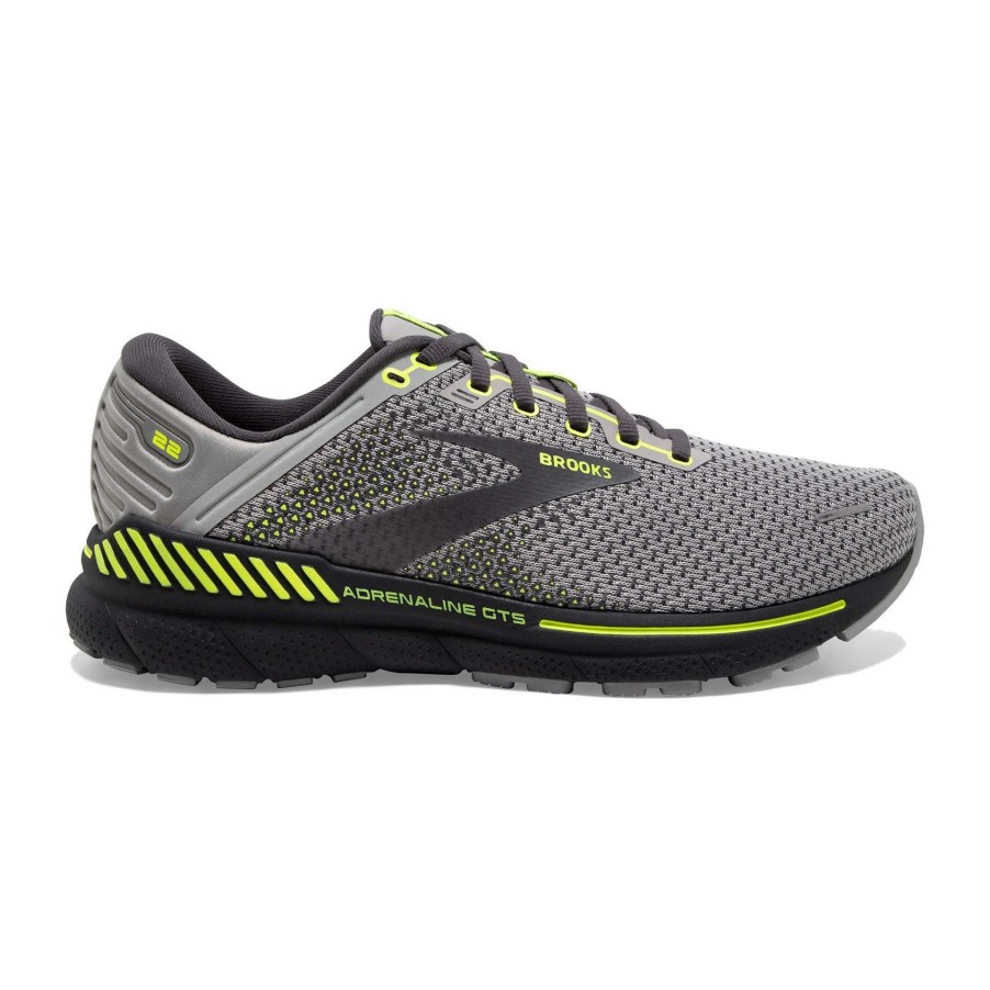 Footwear * | Brooks Men'S Adrenaline Gts 22 (068 -Grey/Pearl/Nightlife)