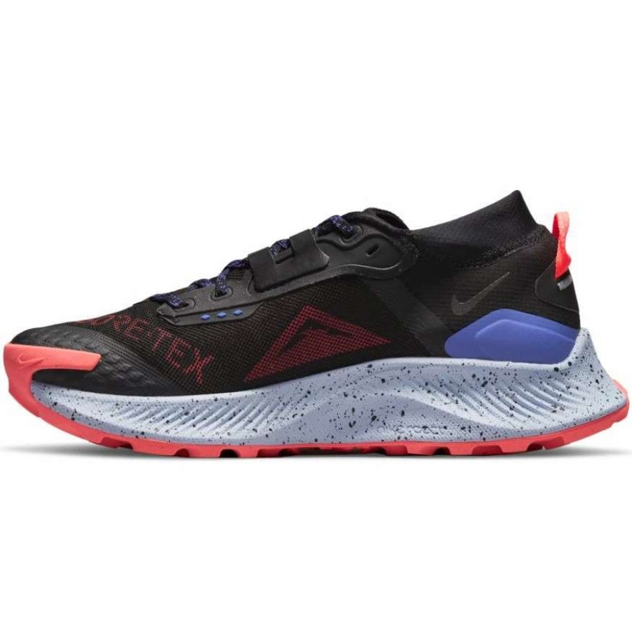 Footwear * | Nike Women'S Pegasus Trail 3 Gore-Tex (002 Black/Flash Crimson/Lapis/Bright Mango)