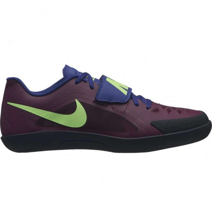 Footwear * | Nike Unisex Zoom Rival Sd 2 (600 Bordeaux/Lime Blast)