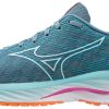 Footwear * | Mizuno Women'S Wave Rider 26 (5Z00 Antigua Sand/White)