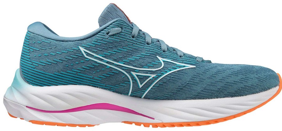 Footwear * | Mizuno Women'S Wave Rider 26 (5Z00 Antigua Sand/White)