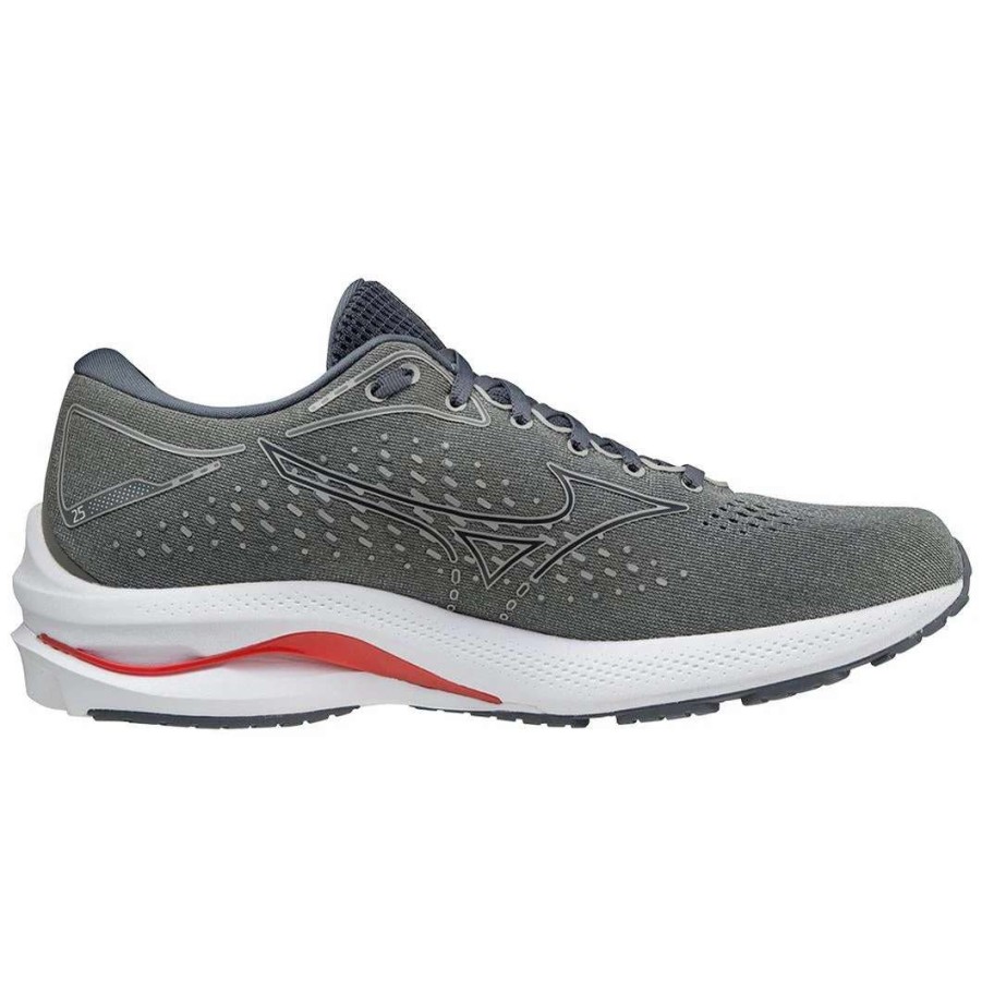 Footwear * | Mizuno Men'S Wave Rider 25 (9Ltu Drizzle-Turbulence)