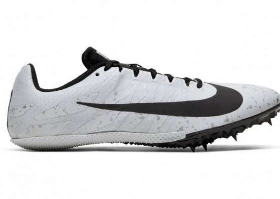 Footwear * | Nike Unisex Zoom Rival S 9 (005 Pure Platinum/Black-Metallic Silver)