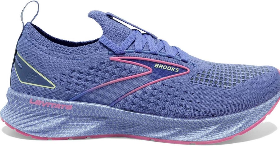 Footwear * | Brooks Women'S Levitate Stealthfit 6 (557 Purple/Pink)