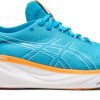 Footwear * | Asics Men'S Gel-Nimbus 25 (400 Island Blue/Sun Peach)