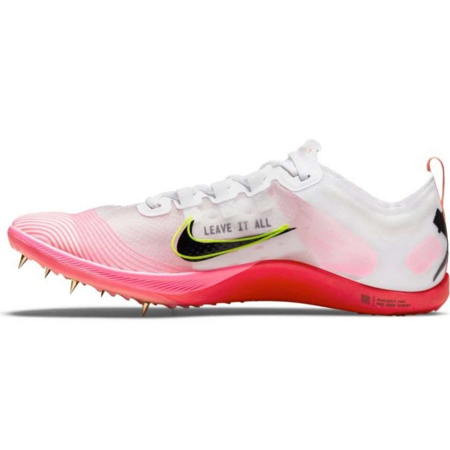 Footwear * | Nike Unisex Zoom Victory 5 Xc (102 White/Black/Bright Crimson)