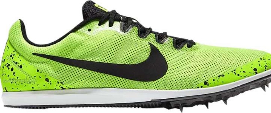 Footwear * | Nike Unisex Zoom Rival D 10 Track Spike (302 Electric Green/Black-Pure Platinum)