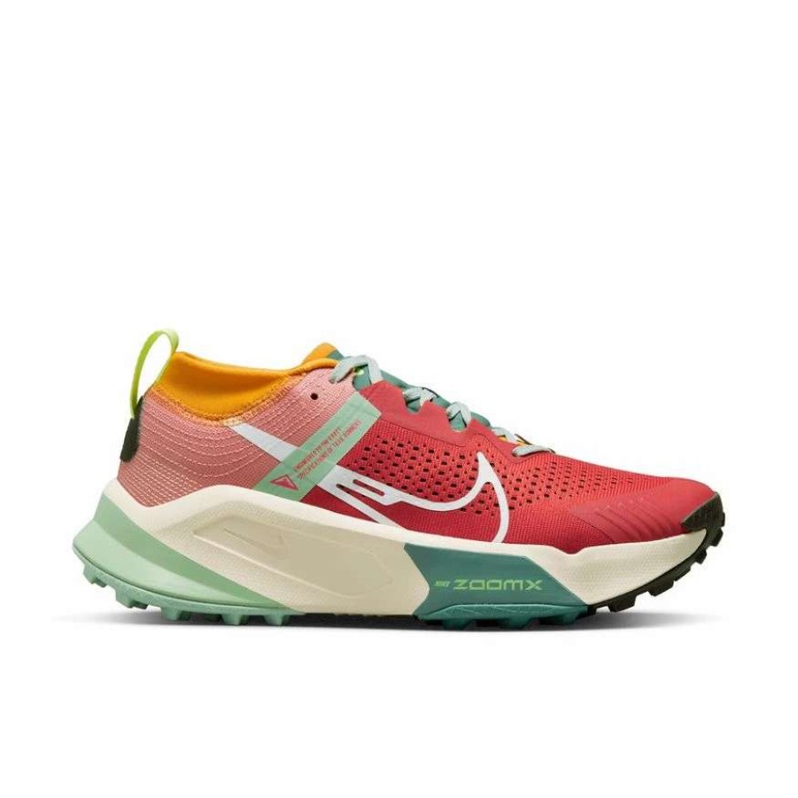 Footwear * | Nike Women'S Zoom X Zegama Trail (800 Mantra Orange/White/Bright Crimson)