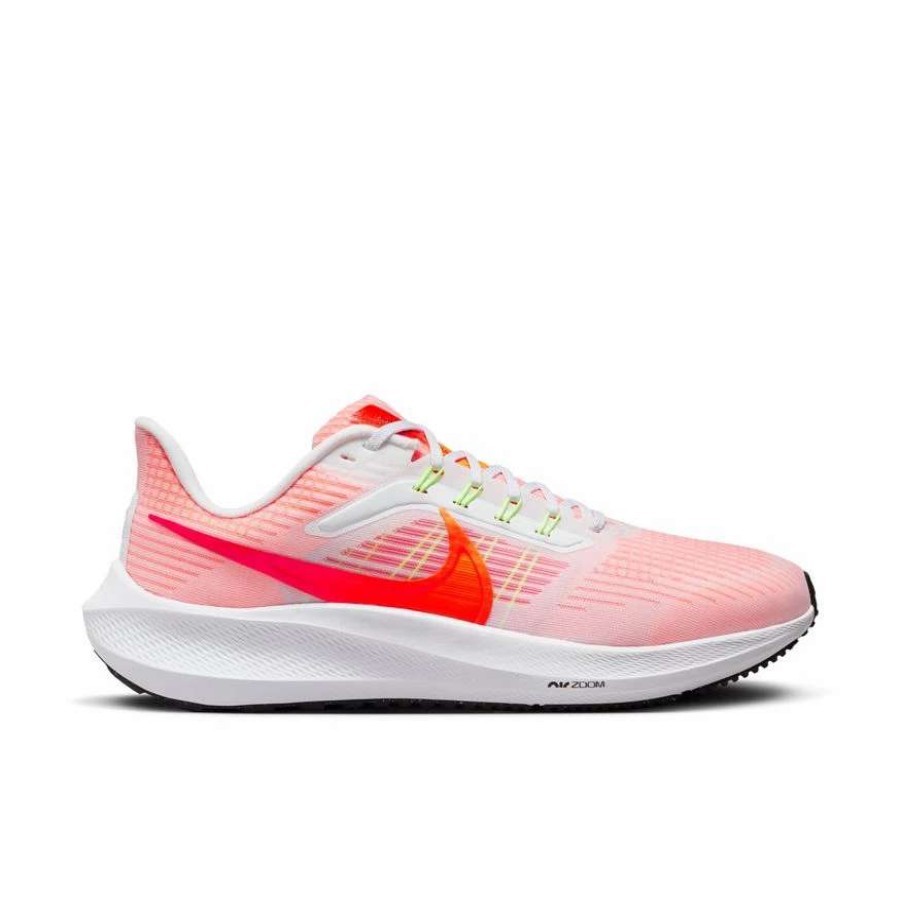 Footwear * | Nike Men'S Air Zoom Pegasus 39 (102 White/Total Orange/Bright Crimson/Black)