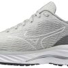 Footwear * | Mizuno Women'S Wave Rider 26 Ssw (Ym00 Oyster Mushroom/White)