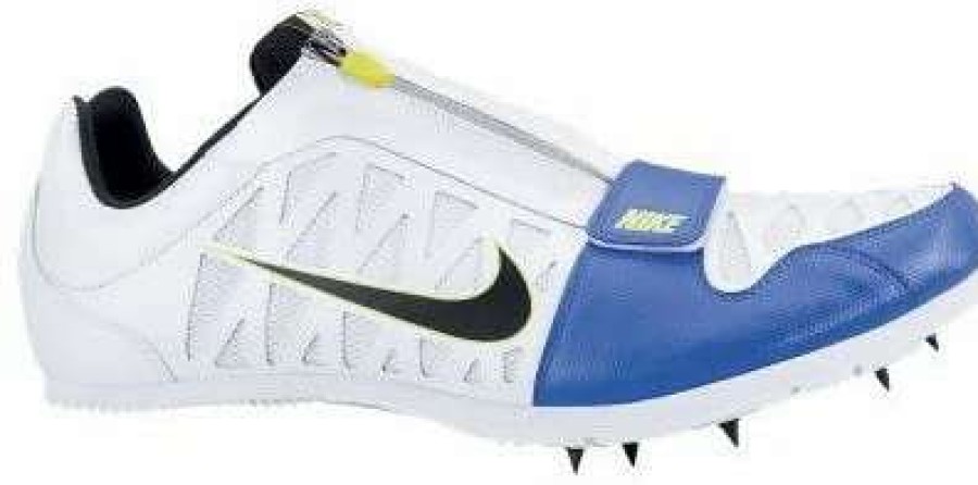 Footwear * | Nike Unisex Zoom Long Jump 4 (104 White/Black/Treasure Blue/Volt)