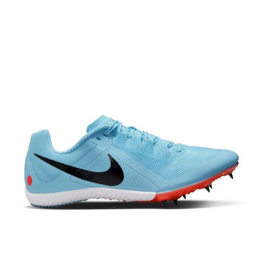 Footwear * | Nike Unisex Zoom Rival Multi (400 Blue Chill/Black/Bright Crimson/White)