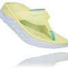 Footwear * | Hoka Women'S Ora Recovery Flip (Lgbt Luminary Green/Blue Tint)