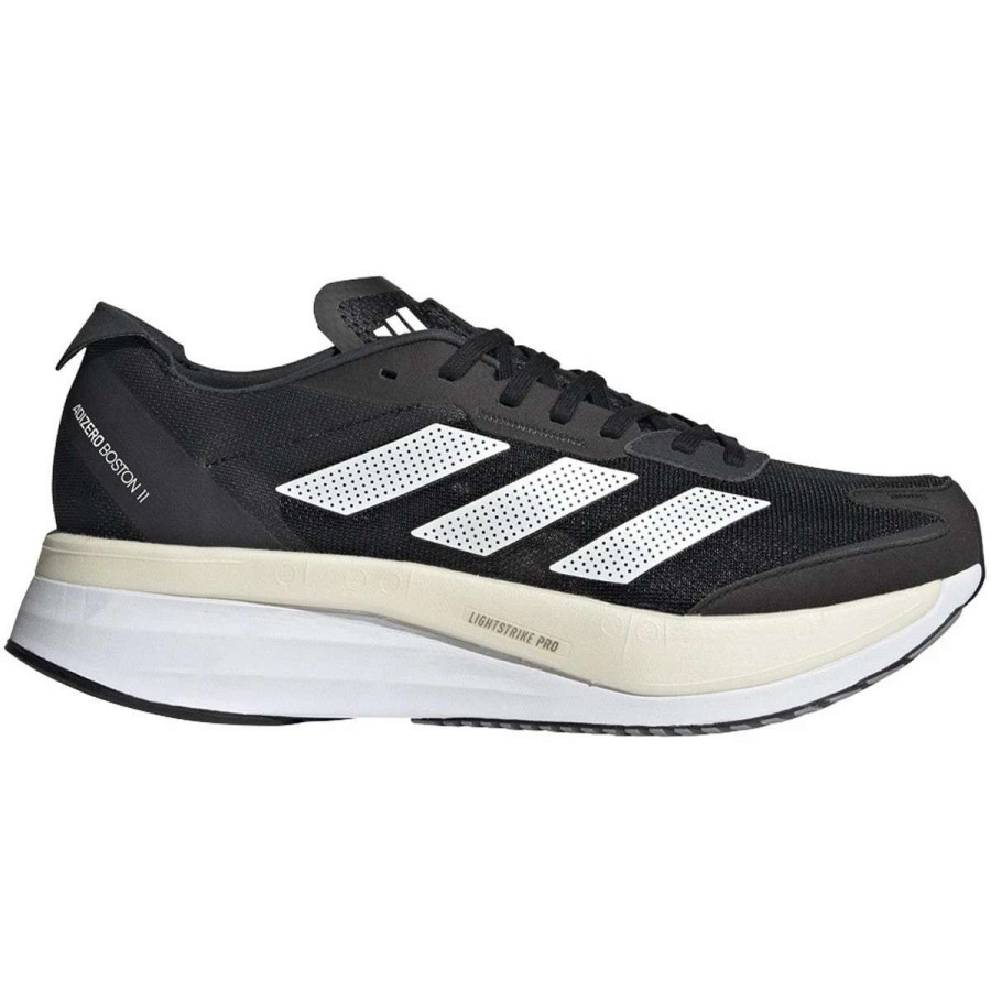 Footwear * | Adidas Men'S Adizero Boston 11 (Core Black/Footwear White/Carbon)