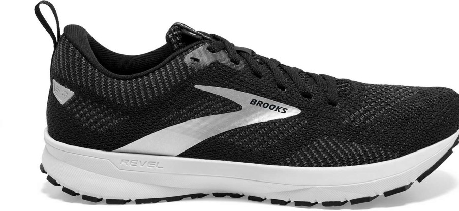 Footwear * | Brooks Women'S Revel 5 (036 Black/Metallic/White)