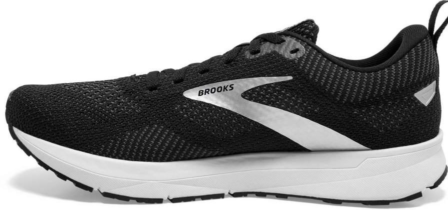 Footwear * | Brooks Women'S Revel 5 (036 Black/Metallic/White)