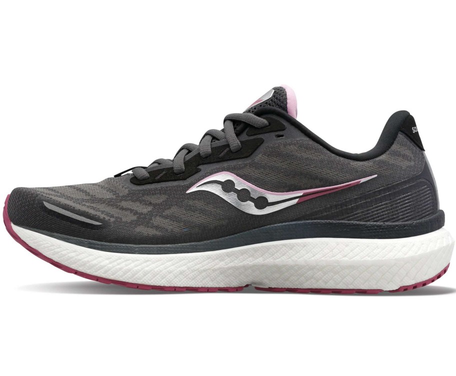 Footwear * | Saucony Women'S Triumph 19 (15 Shadow/Quartz)