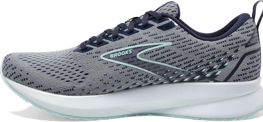 Footwear * | Brooks Women'S Levitate 5 (069 Grey/Peacoat/Blue Light)