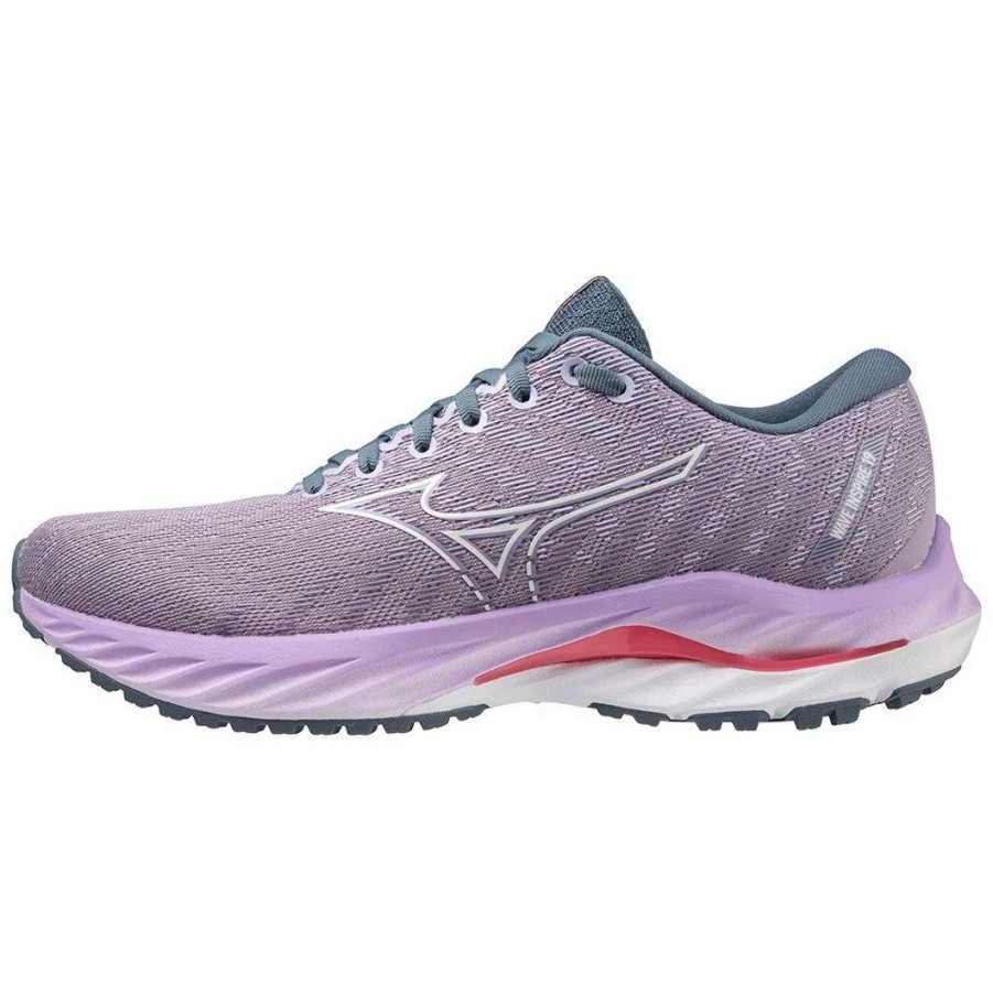 Footwear * | Mizuno Women'S Wave Inspire 19 (6Bcl Wisteria/China Blue)