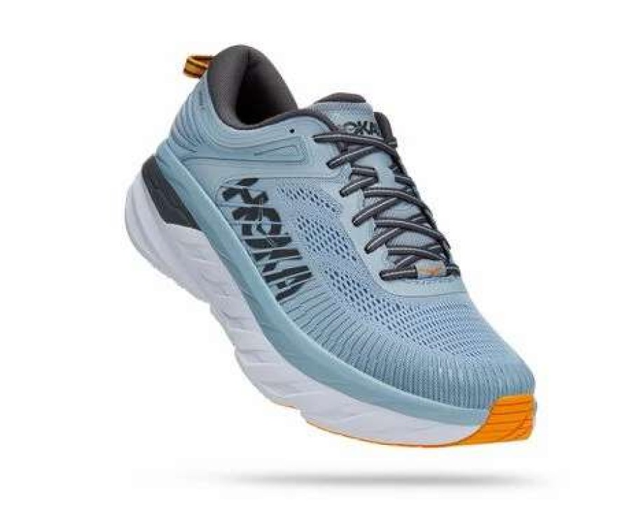 Footwear * | Hoka Men'S Bondi 7 (Bfcs Blue Fog/Castlerock)