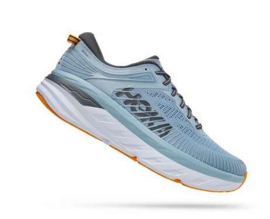 Footwear * | Hoka Men'S Bondi 7 (Bfcs Blue Fog/Castlerock)