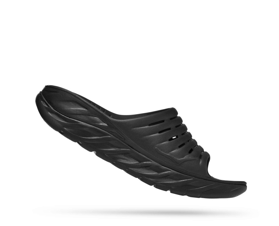 Footwear * | Hoka Unisex Ora Recovery Slide (Blk Black)