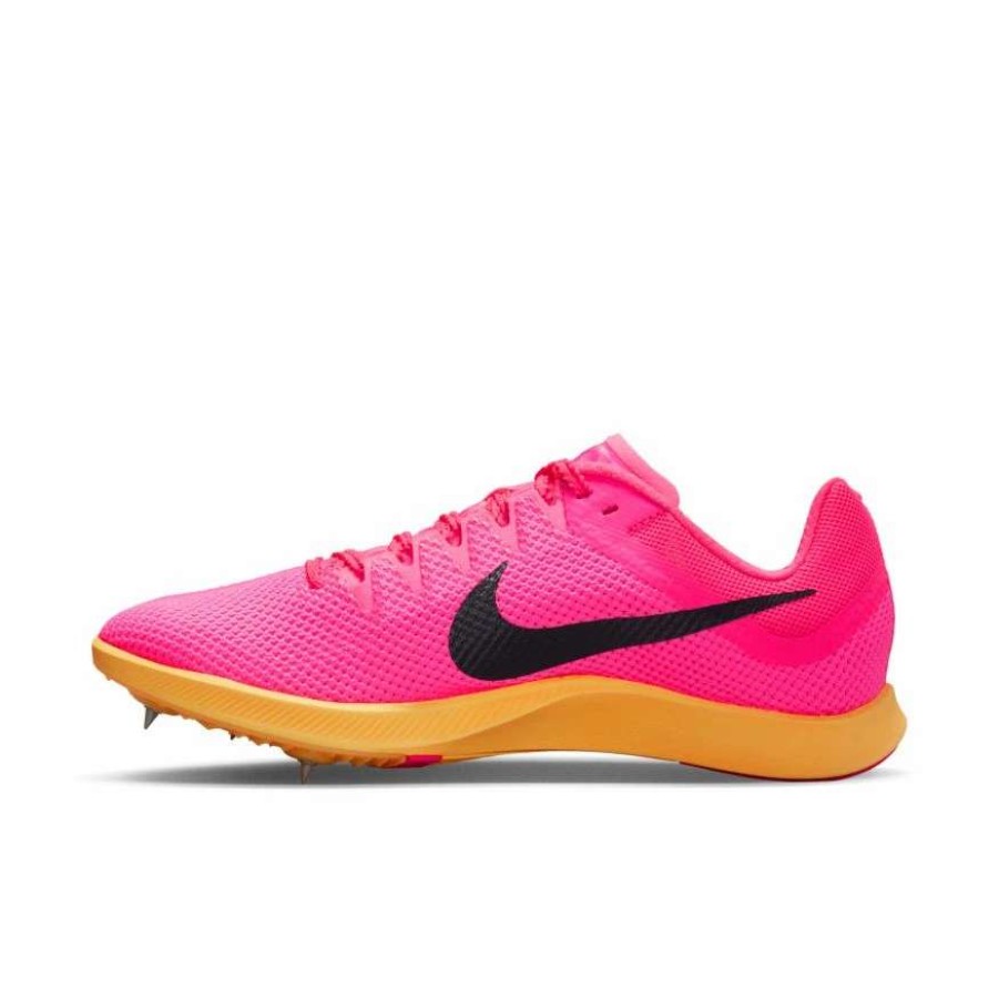 Footwear * | Nike Unisex Zoom Rival Distance (600 Hyper Pink/Black/Laser Orange)