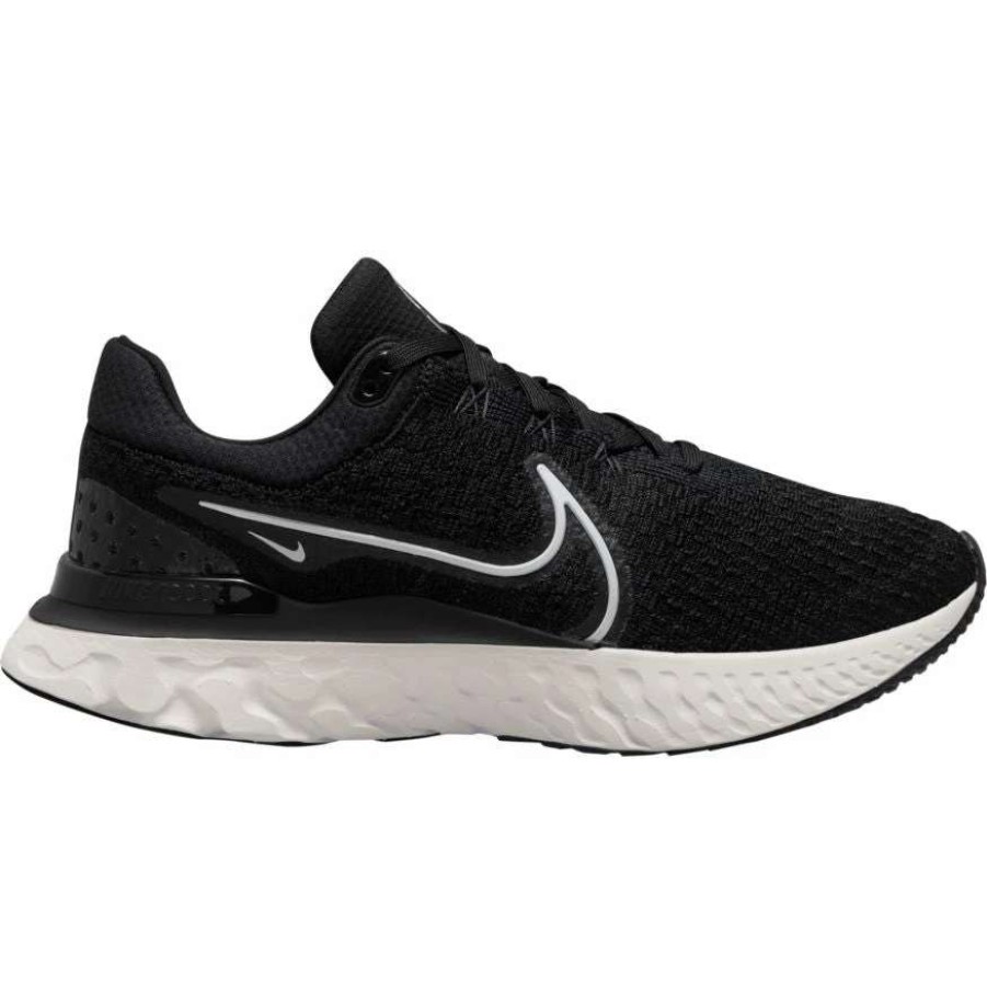 Footwear * | Nike Men'S React Infinity Run Flyknit 3 (001 Black/White)