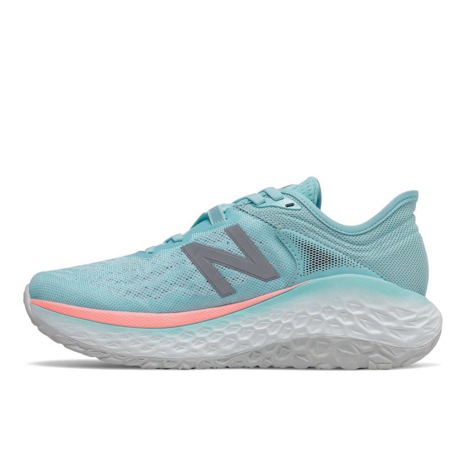 Footwear * | New Balance Women'S Fresh Foam More V2 (Bp Sea Salt With Newport Blue)