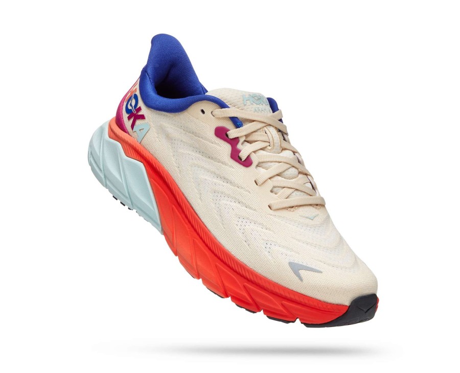 Footwear * | Hoka Men'S Arahi 6 "St(Art) Pack" (Sbfs Short Bread/Fiesta)