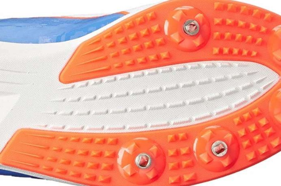 Footwear * | Puma Women'S Tfx Distance V5 (White-Ultramarine-Fluo-Peach)