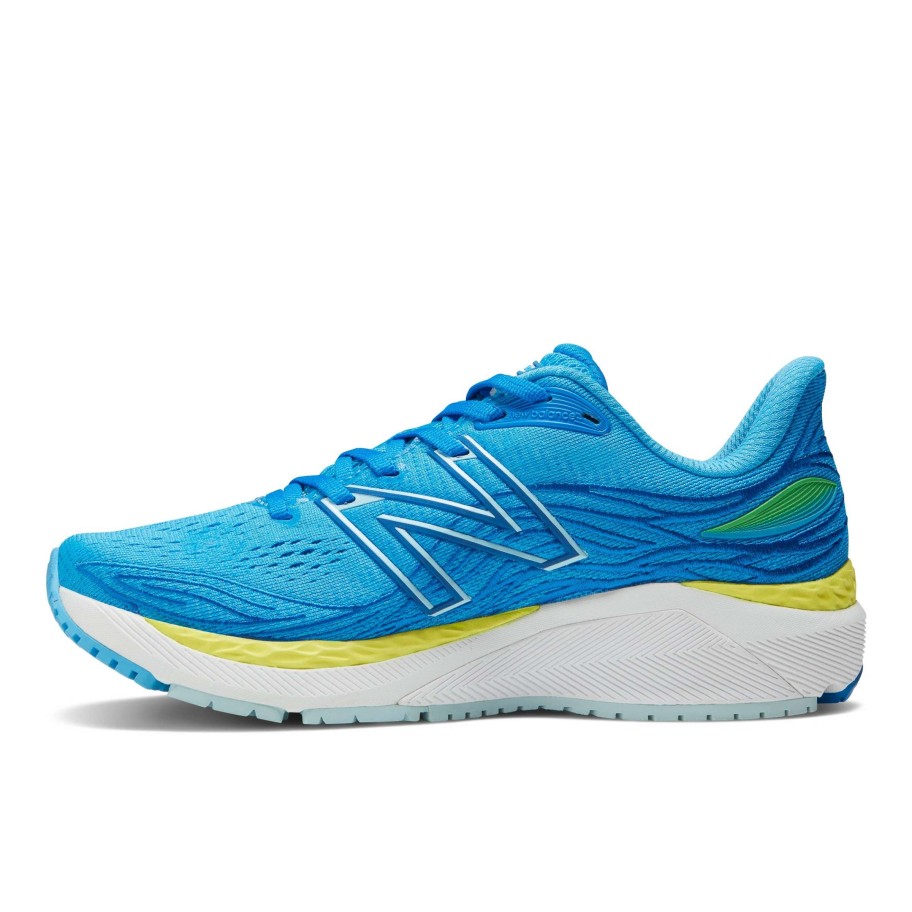 Footwear * | New Balance Women'S 860 V12 (L Vibrant Sky/Lemonade/Serene Blue)