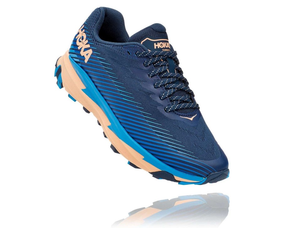 Footwear * | Hoka Women'S Torrent 2 (Ibba-Indigo Bunting/Bleached Apricot)