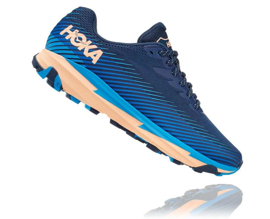 Footwear * | Hoka Women'S Torrent 2 (Ibba-Indigo Bunting/Bleached Apricot)