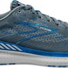 Footwear * | Brooks Men'S Glycerin Gts 19 (095 Quarry/Grey/Dark Blue)