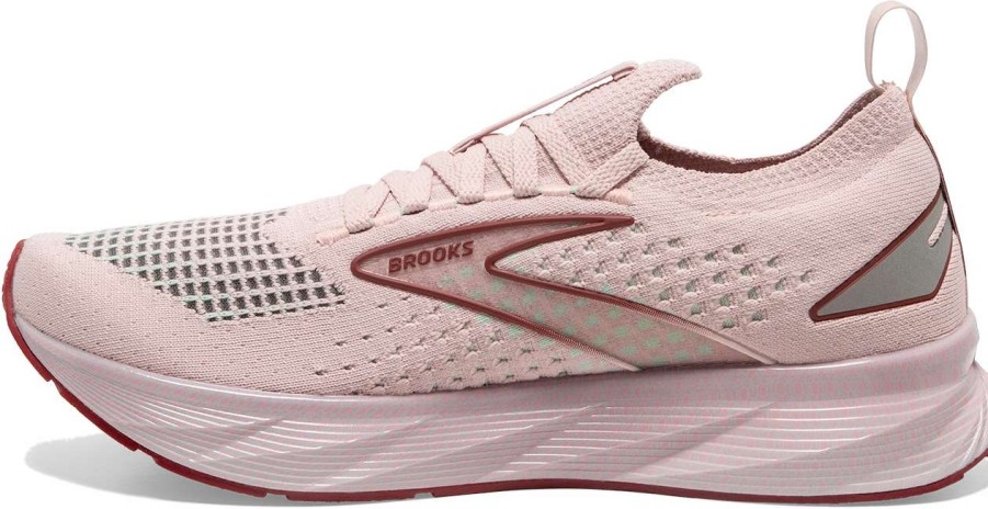 Footwear * | Brooks Women'S Levitate Stealthfit 6 (662 Peach Whip/Pink)