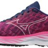 Footwear * | Mizuno Women'S Wave Rider 26 (6Whg Festival Fuchsia/Halogen Blue)