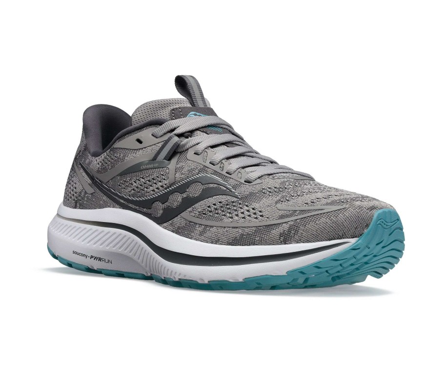 Footwear * | Saucony Women'S Omni 21 (20 Alloy/Rainfall)