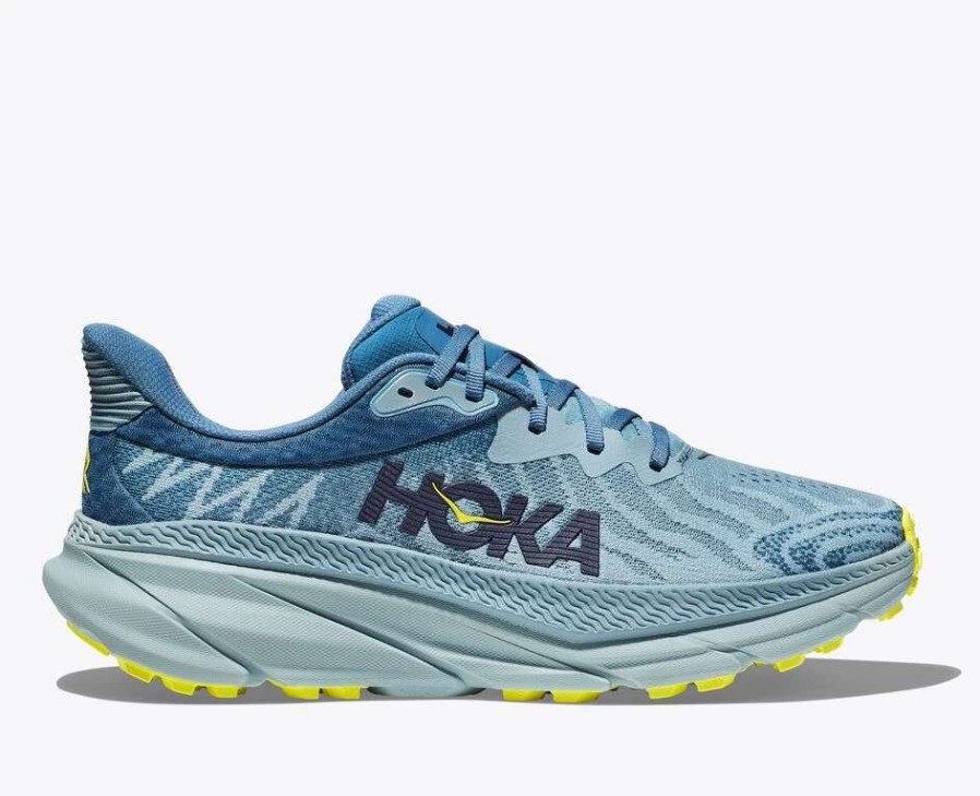 Footwear * | Hoka Men'S Challenger Atr 7 (Sbep Stone Blue/Evening Primrose)