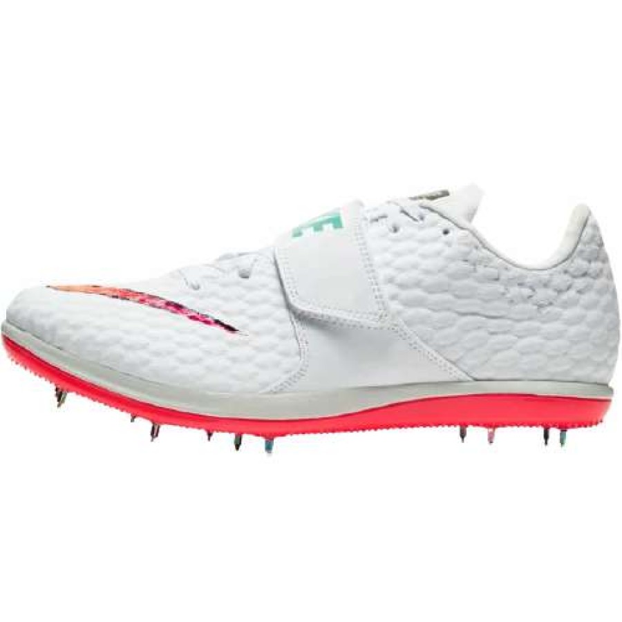 Footwear * | Nike Unisex High Jump Elite (101 White/Flash Crimson-Black-Hyper Jade)