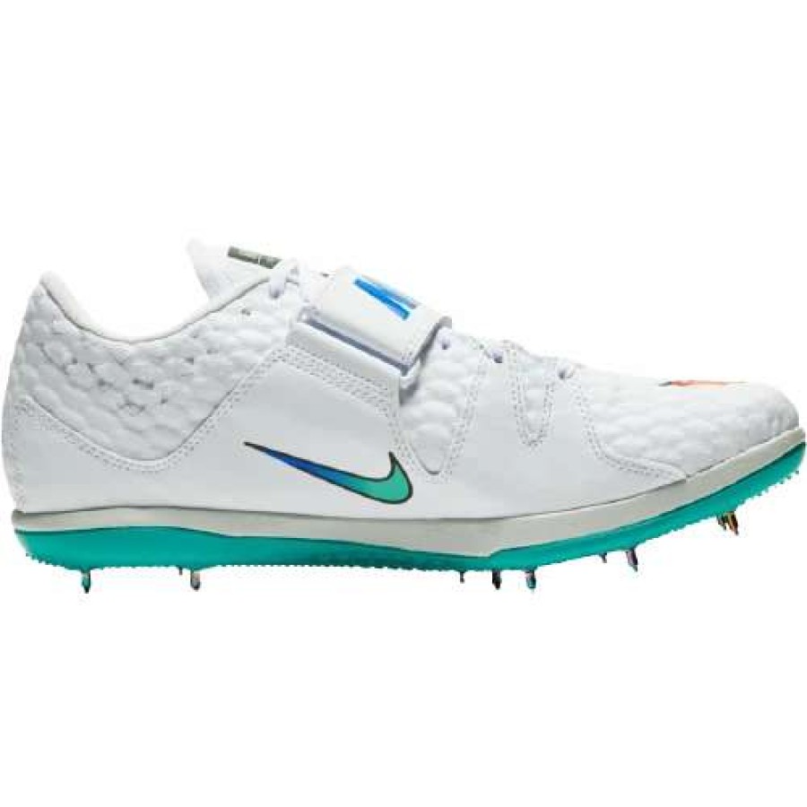 Footwear * | Nike Unisex High Jump Elite (101 White/Flash Crimson-Black-Hyper Jade)