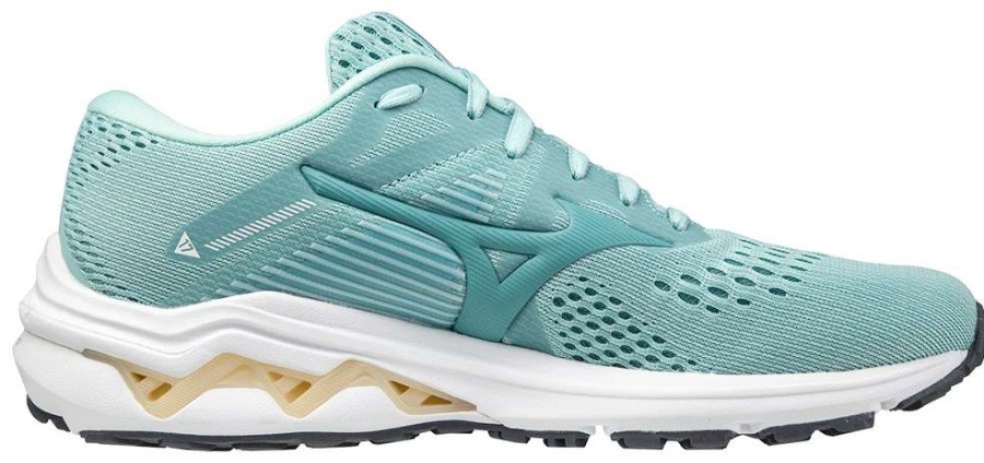 Footwear * | Mizuno Women'S Wave Inspire 17 (5A54 Eggshell Blue/Dusty Turquoise)