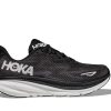 Footwear * | Hoka Women'S Clifton 9 Wide (Bwht Black/White)