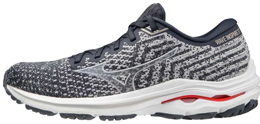 Footwear * | Mizuno Women'S Wave Inspire 17 Waveknit (5366 India Ink-Lilac Hint)