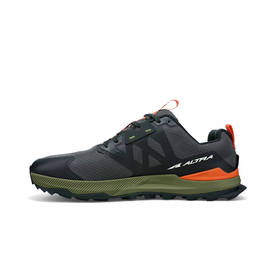 Footwear * | Altra Men'S Lone Peak 7 (020 Black/Gray)