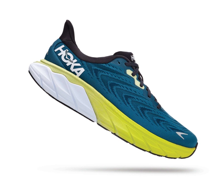 Footwear * | Hoka Men'S Arahi 6 (Bgbcr Blue Graphite/Blue Coral)