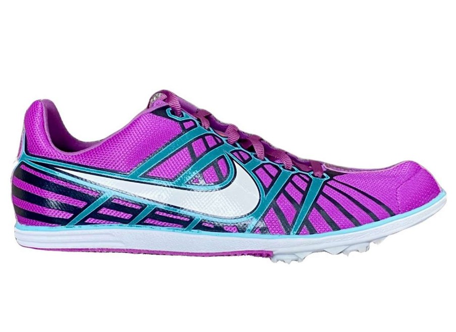 Footwear * | Nike Women'S Zoom Rival D 6 (513 Vivid Grape/White-Bright Turquiose-Black)