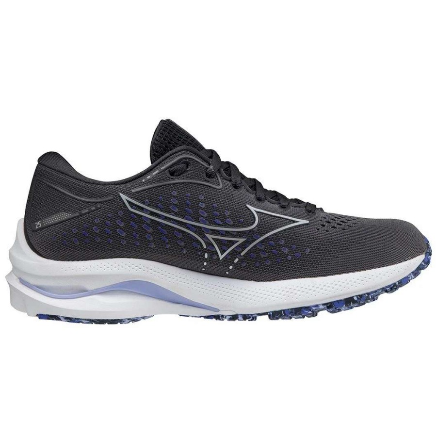 Footwear * | Mizuno Women'S Wave Rider 25 (Bpbp Blackened Pearl)