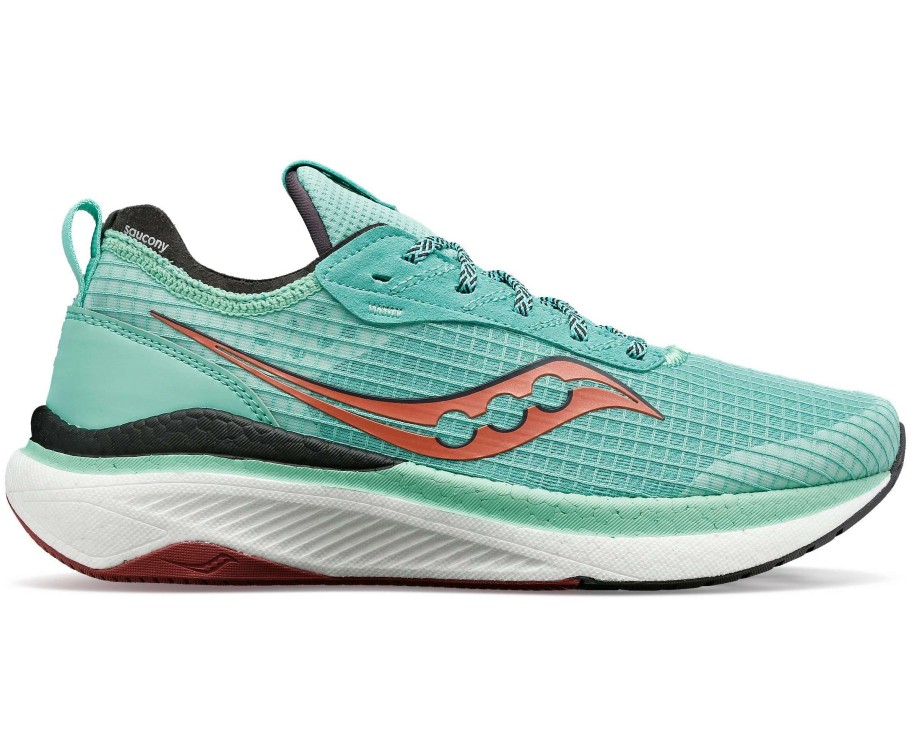 Footwear * | Saucony Women'S Freedom Crossport (25 Sprig/Soot)